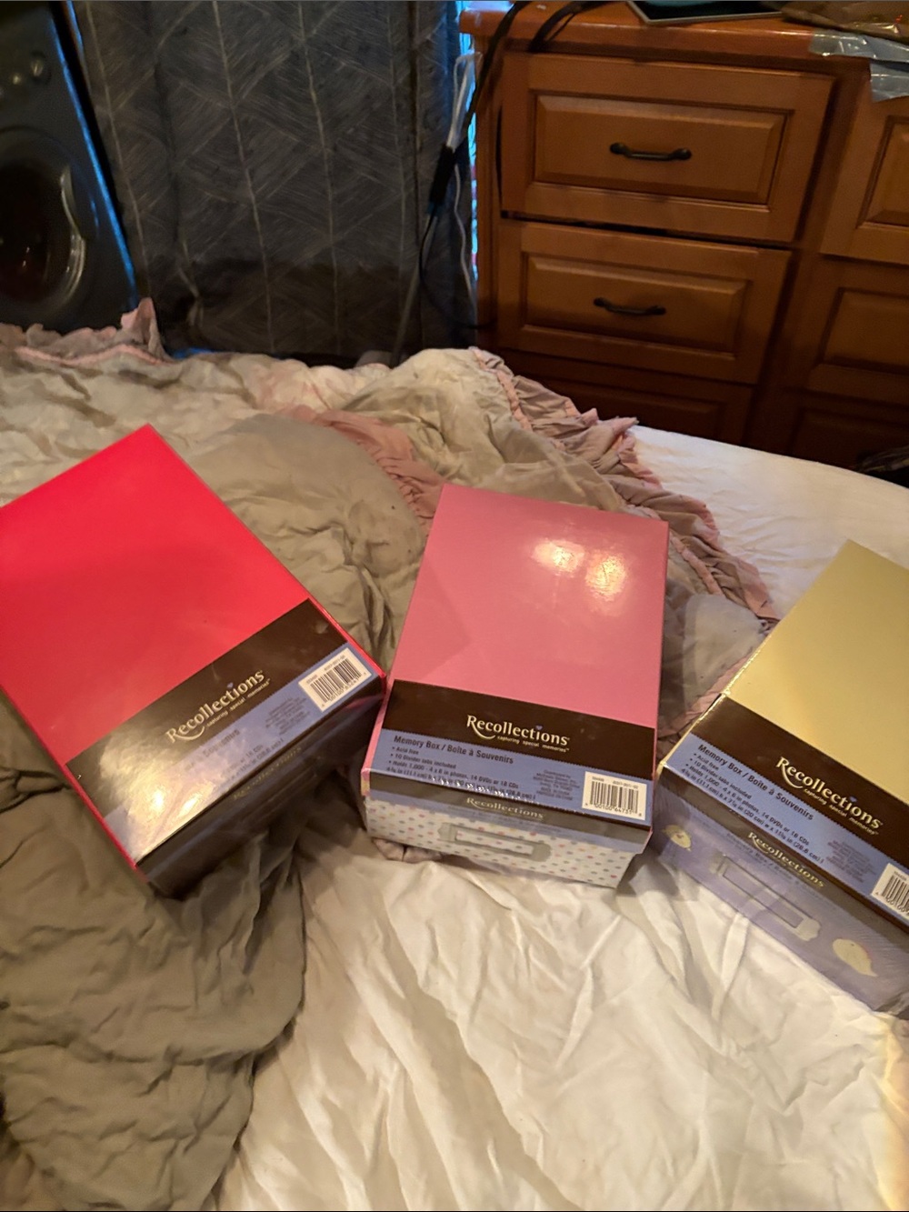 Recollections boxes 7.5x11 3/4 x NWTS bundle of 3